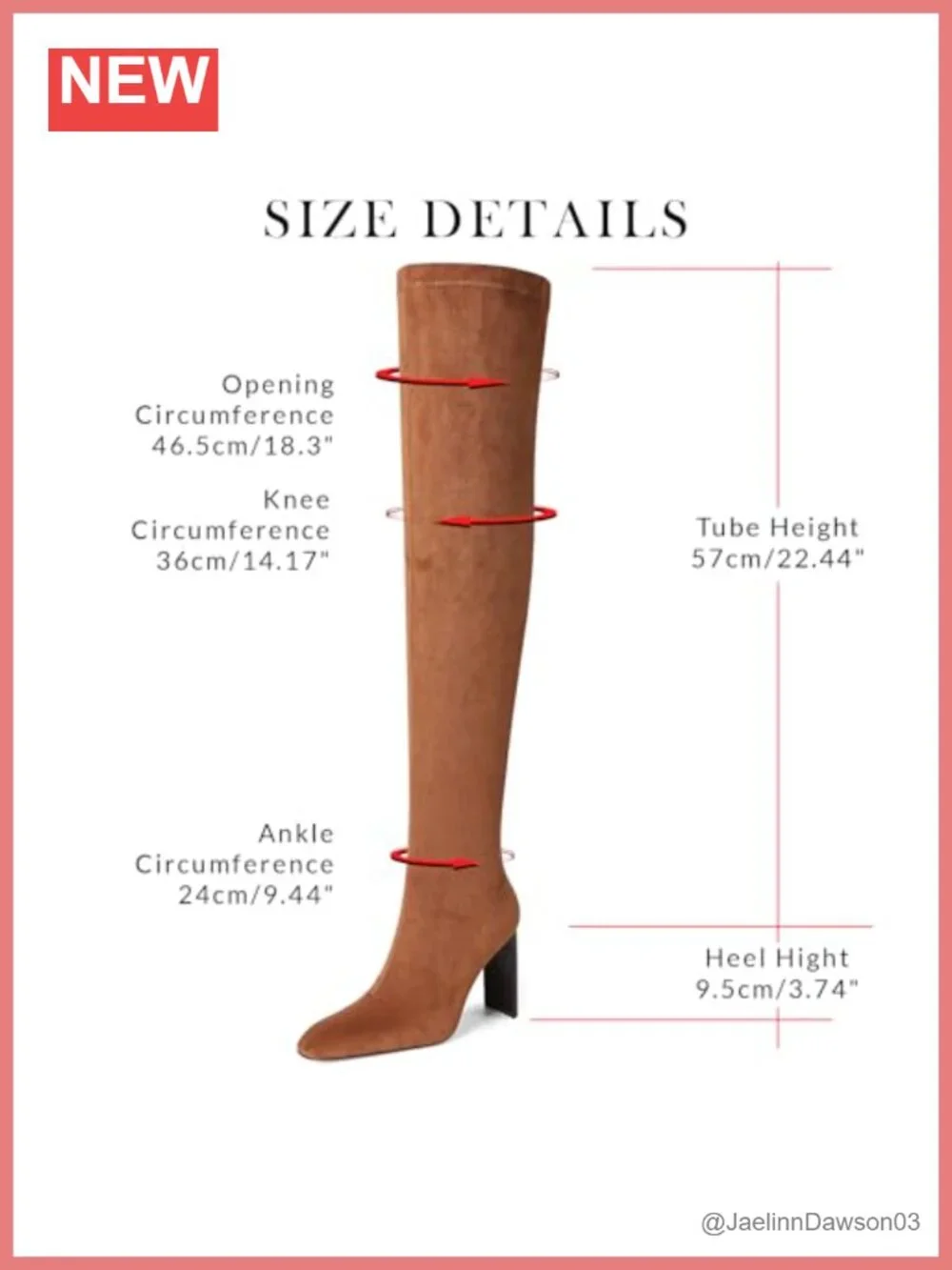 Over the Knee Suede Boots Square Toe Chunky Heel Side Zip Stretch